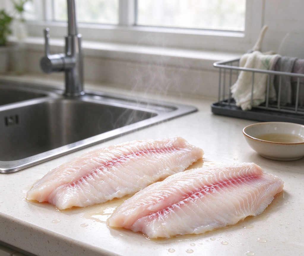 Pan-Seared Tilapia Fillets